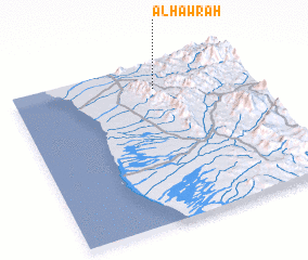3d view of Al Ḩawrah
