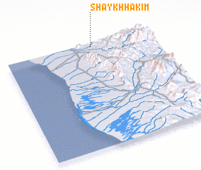3d view of Shaykh Ḩakīm