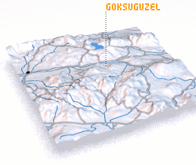 3d view of Göksügüzel