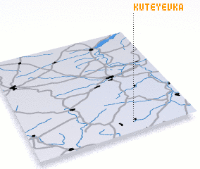 3d view of Kuteyevka