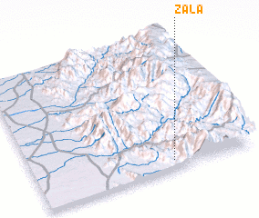 3d view of Za‘lāʼ