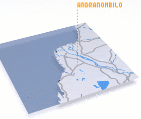 3d view of Andranombilo