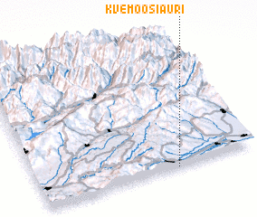 3d view of Kvemo-Osiauri