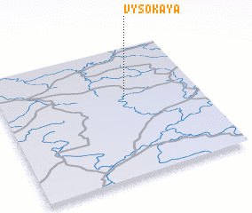 3d view of Vysokaya