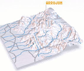 3d view of Ar Rujum