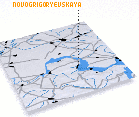 3d view of Novogrigor\