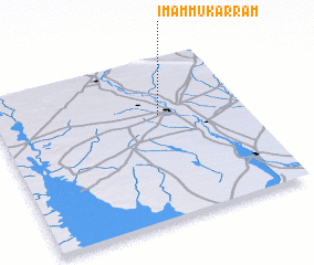 3d view of Imām Mukarram