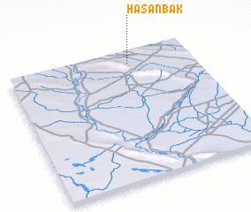 3d view of Ḩasan Bak