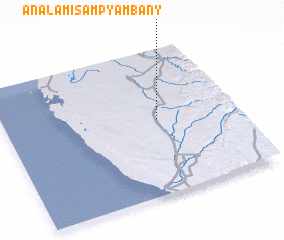 3d view of Analamisampy Ambany