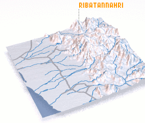 3d view of Ribāţ an Nahrī