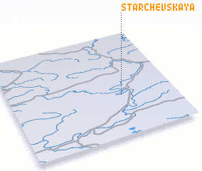 3d view of (( Starchevskaya ))