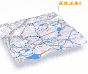 3d view of Gorelovka