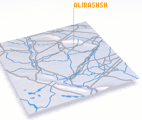 3d view of ‘Alī Rashsh