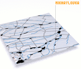 3d view of Mikhaylovka