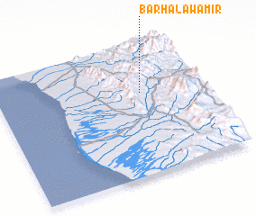 3d view of Barḩ al ‘Awāmir