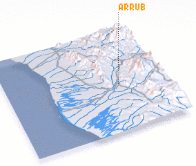 3d view of Ar Rub‘