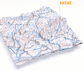 3d view of Bāshē