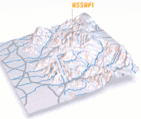 3d view of Aş Şāfī