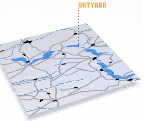3d view of Oktyabr\