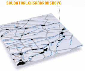 3d view of Soldato-Aleksandrovskoye