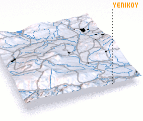 3d view of Yeniköy