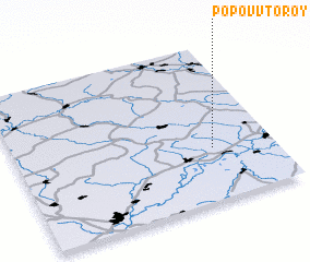 3d view of Popov Vtoroy