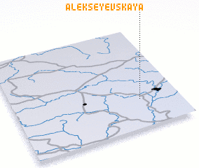 3d view of Alekseyevskaya