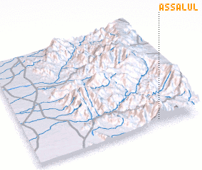 3d view of Aş Şalūl