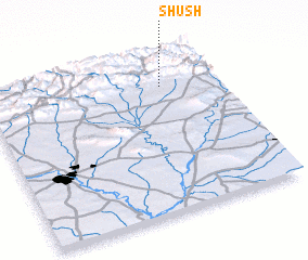 3d view of Shūsh