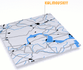 3d view of Kalinovskiy