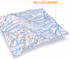 3d view of Qullāt Lashūr