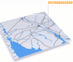 3d view of Mushadad Dawr