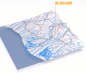 3d view of Al Ḩujar