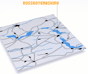 3d view of Russkoye Maskino