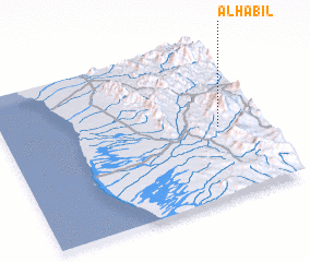 3d view of Al Ḩabīl