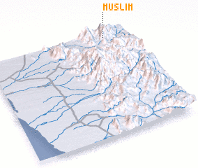 3d view of Muslim