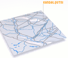 3d view of Kandal Quţnī