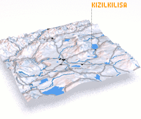 3d view of Kizil-Kilisa