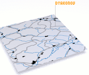 3d view of D\