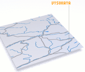 3d view of Vysokaya