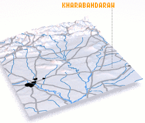 3d view of Kharābah Darāw