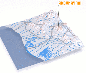 3d view of Ad Dumaynah