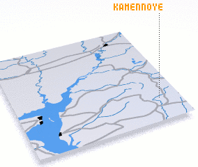 3d view of Kamennoye