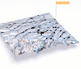 3d view of Kakhun