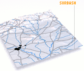 3d view of Sūrbāsh