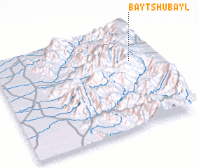 3d view of Bayt Shubayl