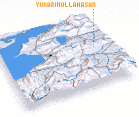 3d view of Yukarımollahasan