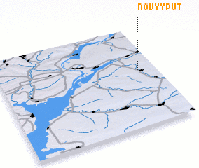 3d view of Novyy Put\