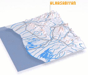 3d view of Al Ḩaşābiyan
