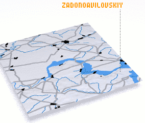 3d view of Zadono-Avilovskiy